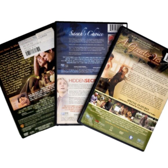 A Walk to Remember, A Greater Yes, Hidden Secrets & Sarah's Choice DVD S… - Picture 4 of 5